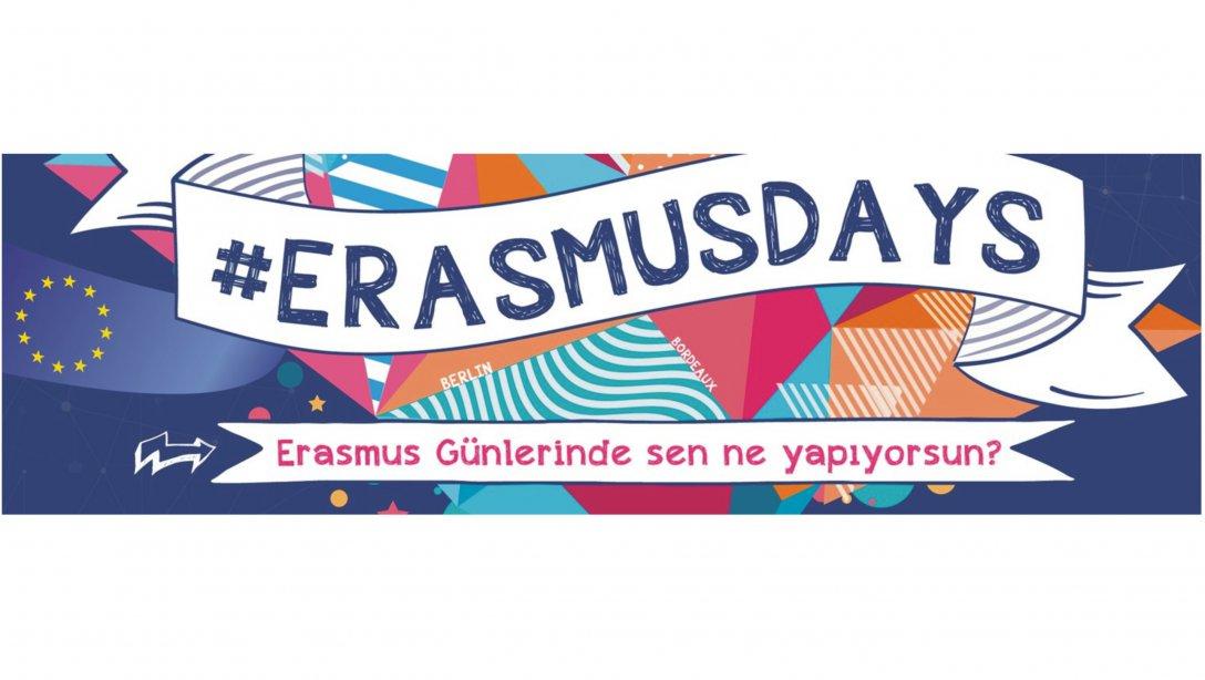 ERASMUS GÜNLERİ 2021 (#ErasmusDays) YAKLAŞIYOR: SİZ DE YERİNİZİ ALIN!