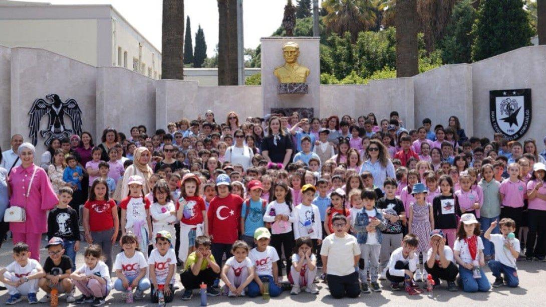 Fatih İlkokulu'ndan Sarnıç Hava Teknik Okullar Komutanlığı Ziyareti