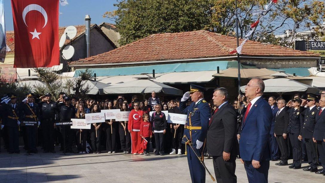 29 Ekim Cumhuriyet Bayramı'nın 101. Yılı Çelenk Sunma Töreni