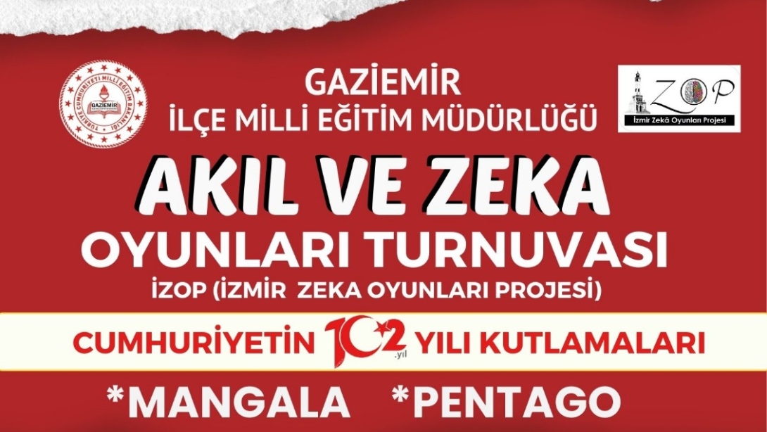 İZMİR ZEKA OYUNLARI (İZOP) İLÇE TURNUVASI